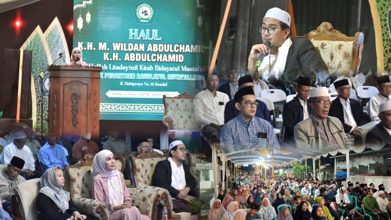 Bupati Kendal Hadiri Haul ke 10 KH. M. Wildan Abdul Chamid
