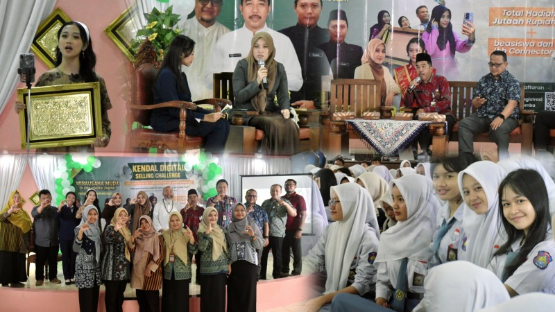 Hadirkan Pengusaha Kaligrafi, SMK N 1 Kendal Kenalkan Projek Entrepreneur