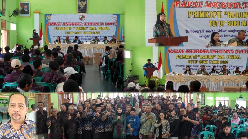 Hadiri Acara RAT, Bupati Kendal Apresiasi Peran Primkopti Kendal