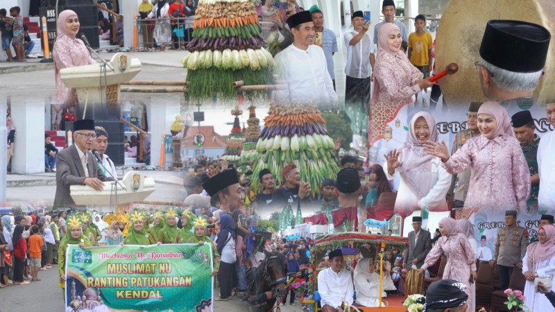 Bupati Kendal Buka Acara Grebeg Gunungan Masjid Agung Kendal