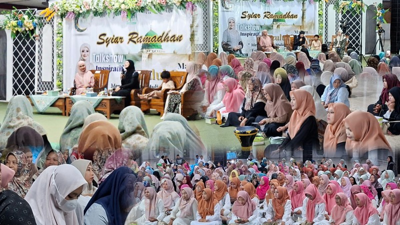 Bersama Masyarakat, Bupati Kendal Ikuti Pengajian Neng Nawal Arafah