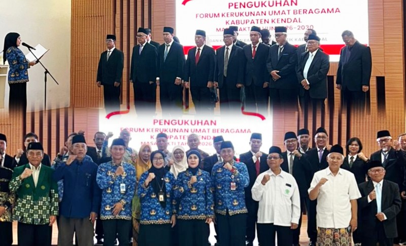 Resmi Dikukuhkan, Bupati Harap FKUB Jadi Garda Terdepan Kerukunan Umat