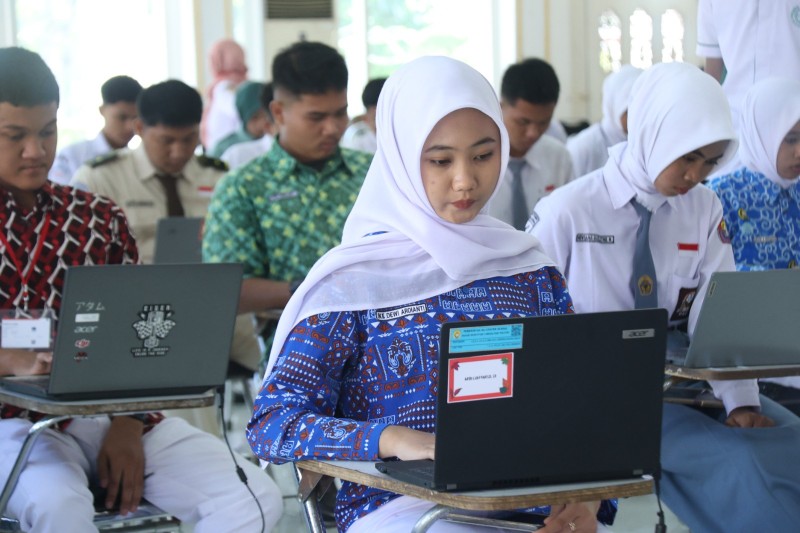 284 siswa Terbaik dari Seluruh Sekolah di Kendal Ikuti Tes Paskibraka