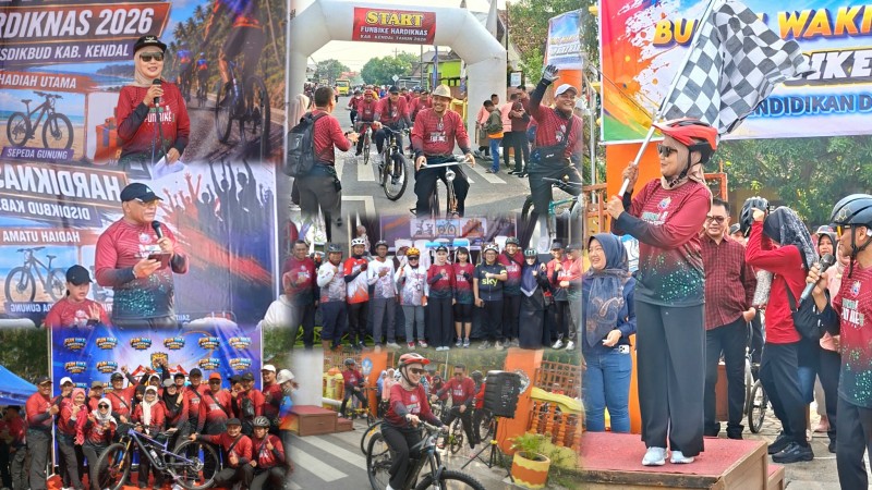 Acara Fun Bike Menjadi Penutup Rangkaian Peringatan Hardiknas 2026