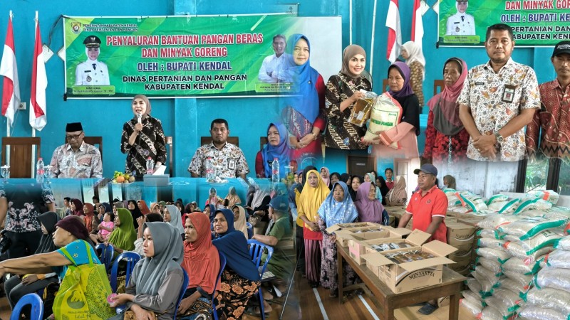Pemkab Kendal Salurkan Bantuan CPP Nasional kepada 450 Warga Tanjungmojo