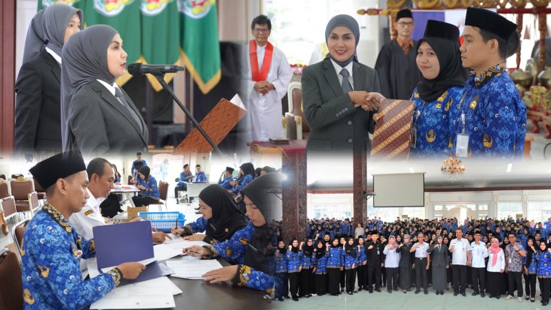 Bupati Kendal Serahkan SK Pengangkatan PNS Formasi Tahun 2024
