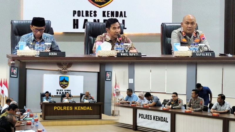 Pemkab Kendal dan Polres Kendal Gelar Rakor Linsek Bahas Aktivitas Tambang