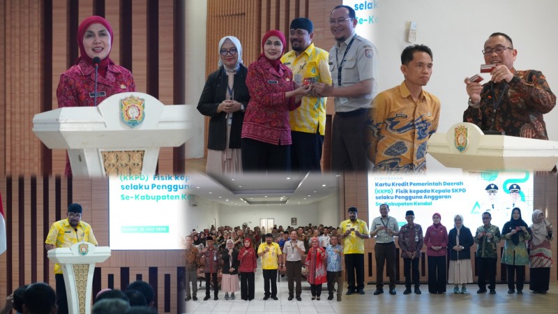 Bupati Kendal Resmikan Implementasi Kartu Kredit Pemerintah Daerah