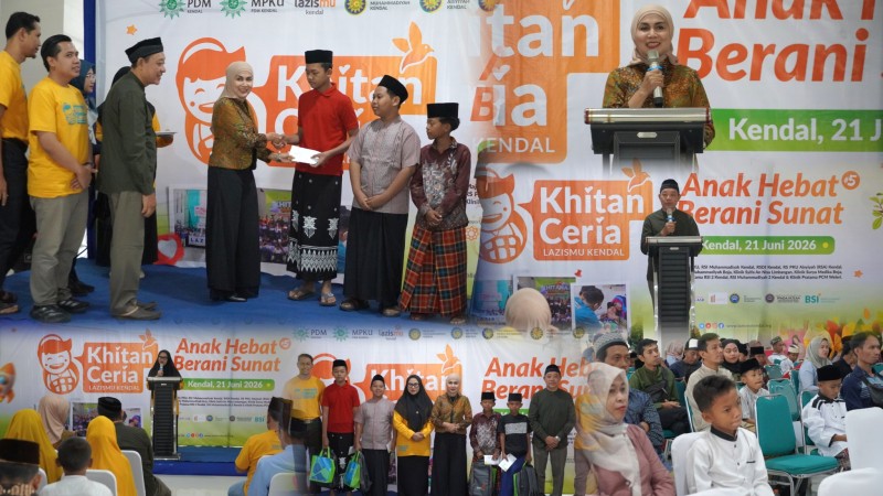 Bupati Kendal Apresiasi Program Khitan Ceria Lazismu Kendal
