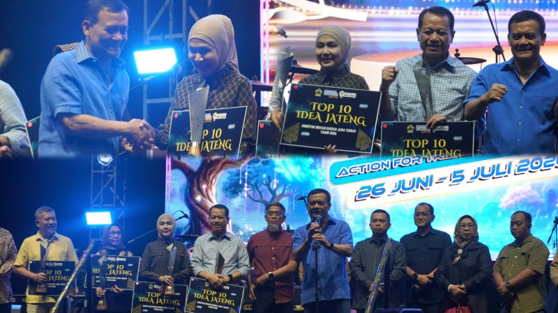 Program Inovasi KAJEKZI Kendal Raih Penghargaan Peringakat 2 Top IDEA Jaten