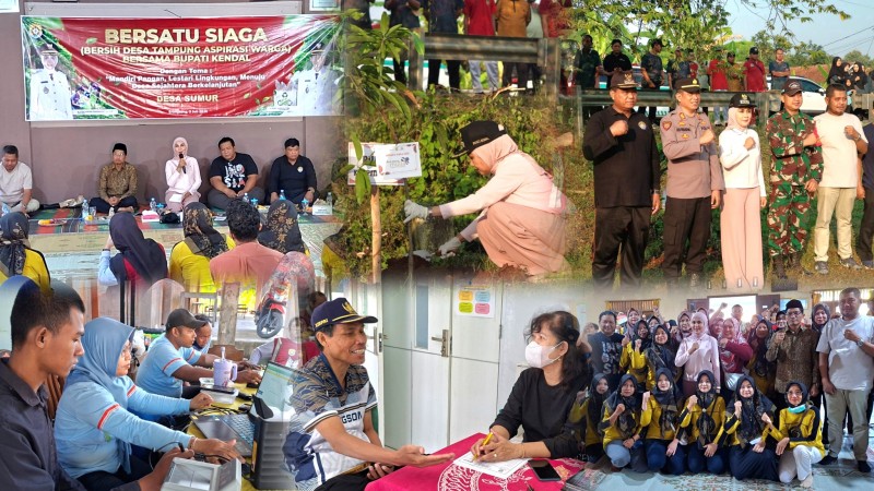 Program Bersatu Siaga Tampung Aspirasi Warga Desa Sumur
