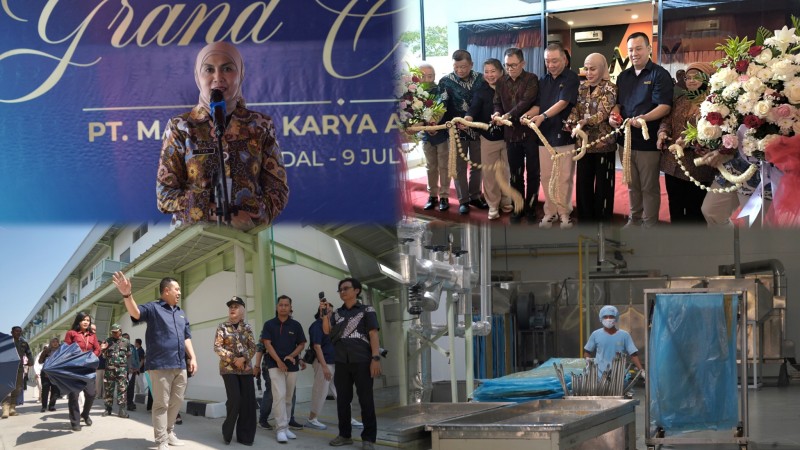 Bupati Kendal Resmikan Pabrik Ketiga PT. Maxindo Karya Anugerah