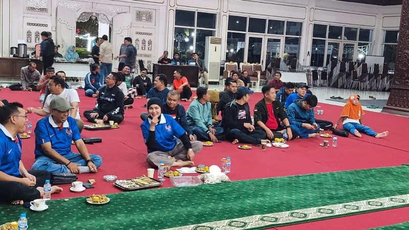 Nobar Piala Dunia 2026 di Pendopo Kendal Pererat Kebersamaan