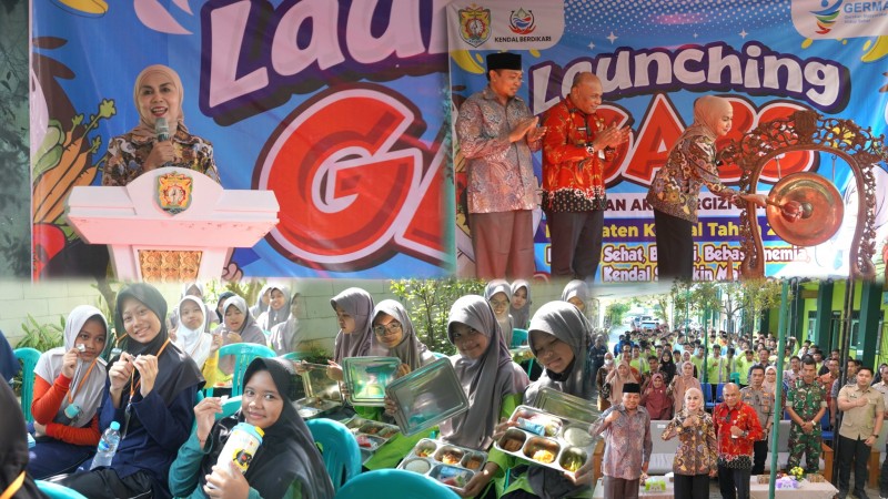 Pemkab Kendal Launching Gerakan Aksi Bergizi Serentak, Remaja Lebih Sehat