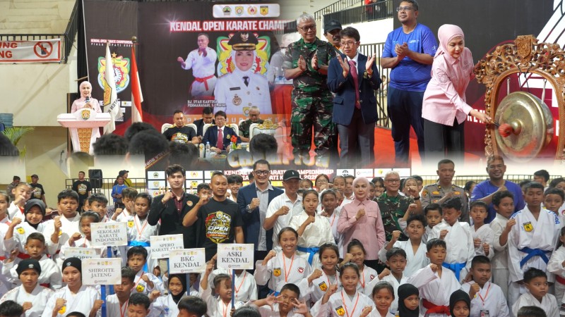 Bupati Kendal Resmi Membuka Kejuaraan Karate Piala Bupati Cup Tahun 2026