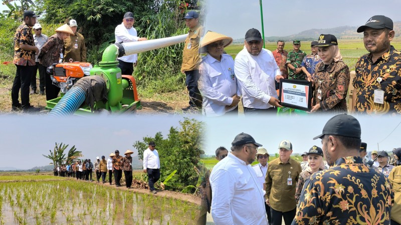 Kementan Salurkan Bantuan Alsintan dan Pompa Air di Kendal