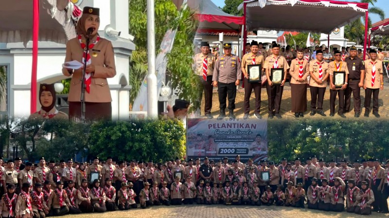 Bupati Kendal Lantik 2.503 Pramuka Garuda 2026