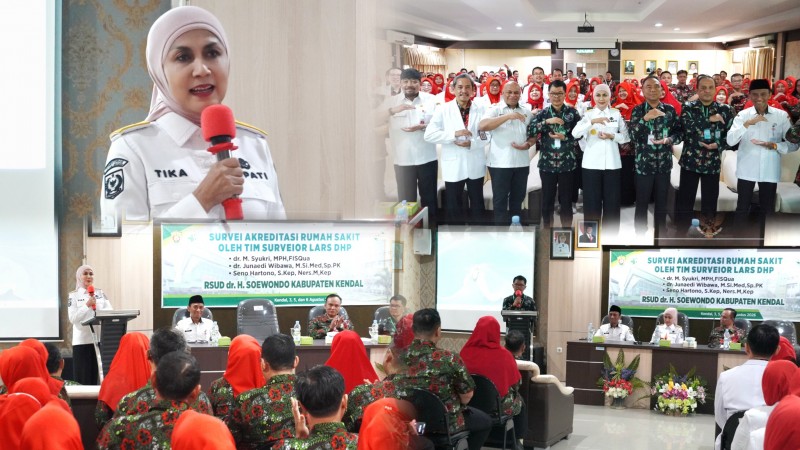 Bupati Kendal Sambut Baik Tim Survei Akreditasi Pelayanan RSUD Kendal