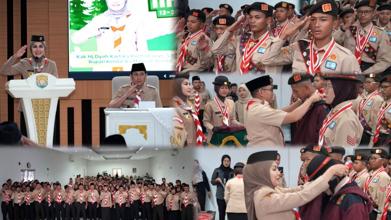 Bupati Kendal Lepas Keberangkatan Kontingen Pramuka ke Jambore Nasional