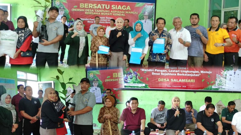 Bupati Kendal Serap Aspirasi Warga Desa Salamsari melalui BERSATU SIAGA