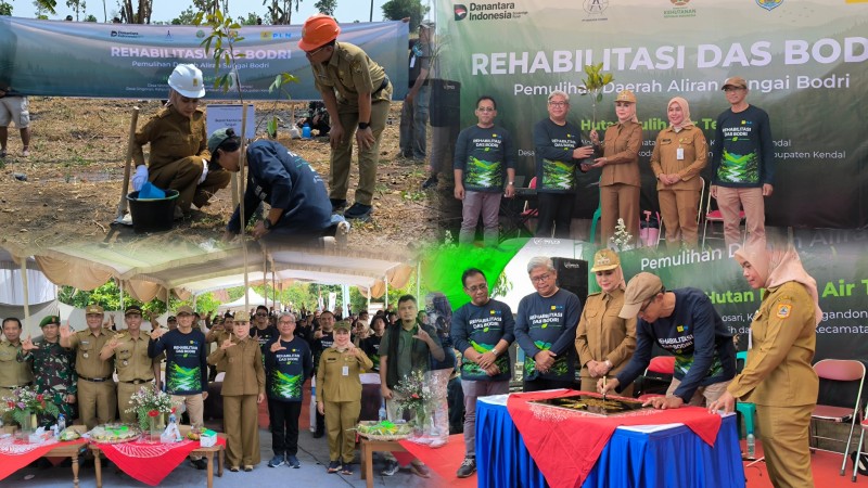 Jaga DAS Bodri, Pemkab Kendal dan PLN Mulai Rehabilitasi