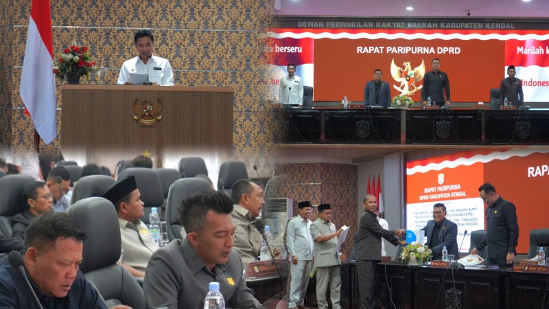 Rapat Paripurna DPRD Kendal Bahas Tiga Raperda