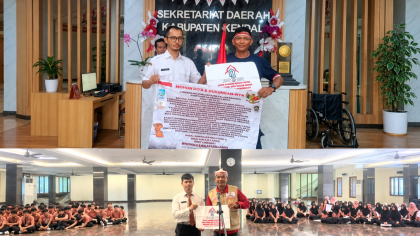 Peringati Sumpah Pemuda, Novrijal Lakukan Longmarch Mandiri Jakarta-Bali