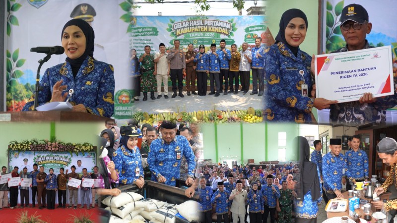 Gelar Hasil Pertanian Kendal, Pemkab Berharap Petani Lebih Maju dan Mandiri