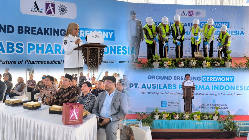 Bupati Kendal Sambut Baik Investasi PT Ausilabs Pharma Indonesia