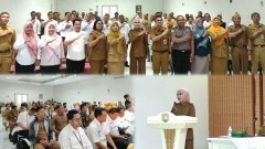 Rakor Agen Perlinsos, Bupati Tekankan Verifikasi Data Penerima Bansos